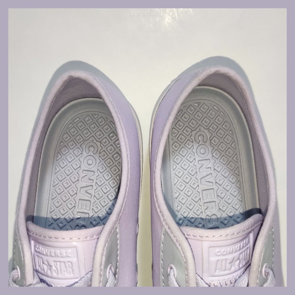 New Converse Chuck Taylor All Star CTAS Dainty Ox Sneakers Lavender Women's 6 - Picture 6 of 8